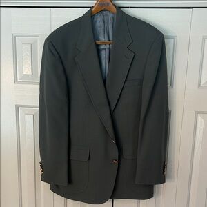 Lands' End Charcoal Blazer